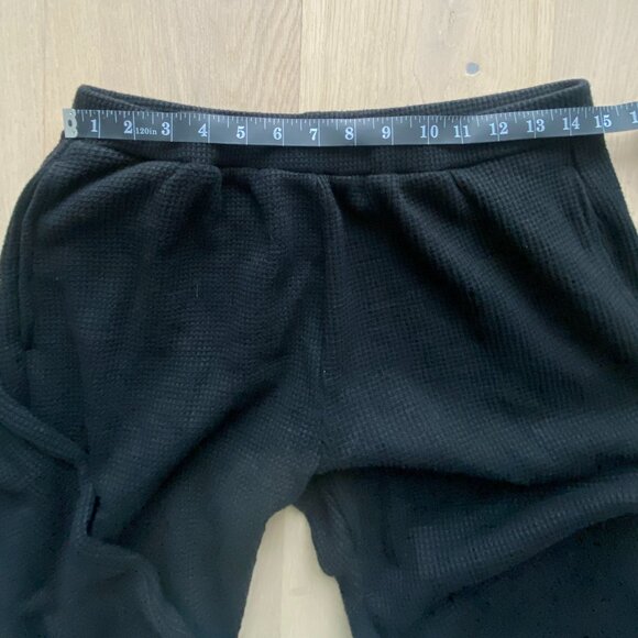 P'tula Soft Relaxed Waffle Knit Set in Black Size L Top/M Bottom  🖤 - Picture 15 of 17